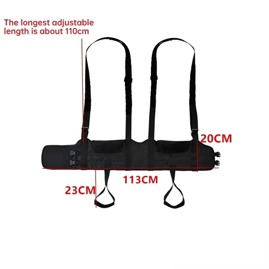 Hanging Horizontal Bar Lumbar Traction Belt Sling Hanging Fixation Belt Spinal Protrusion Stretching Belt Pelvic Home Care