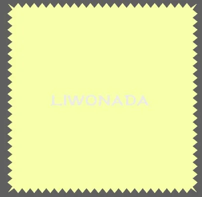 

500 Pieces Customised Logo 8x8cm Yellow Color Silver Polishing Cloth Stamped With Letterpress Logo "LIWONADA"