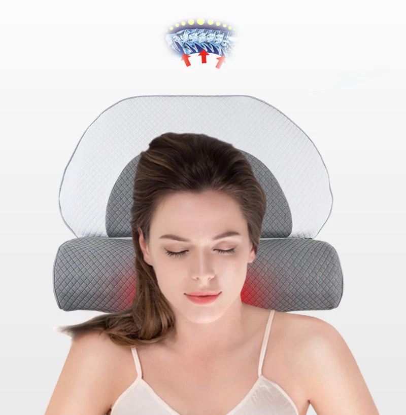 

Cervical Pillow Neck Support Special Sleep Traction To Help Sleep Combination Cylindrical Round Pillow Memory Foam Pillow Core