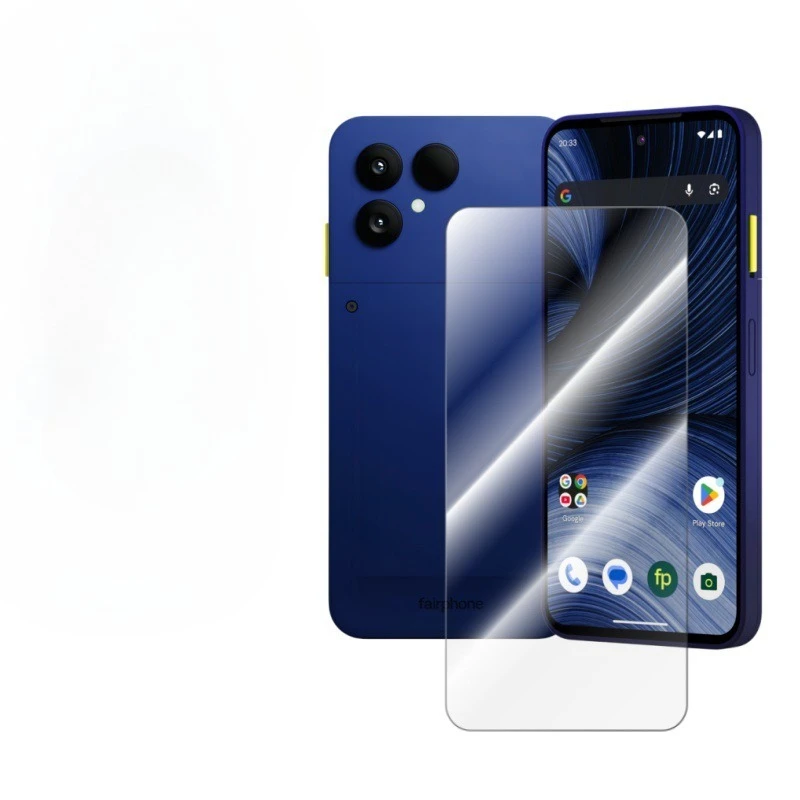 1-2 Stück für Fairphone 6+ Displayschutzfolie aus gehärtetem Glas für Fairphone 6 Plus Gen. 6+ Klare, kratzfeste Schutzfolie für die Vorderseite