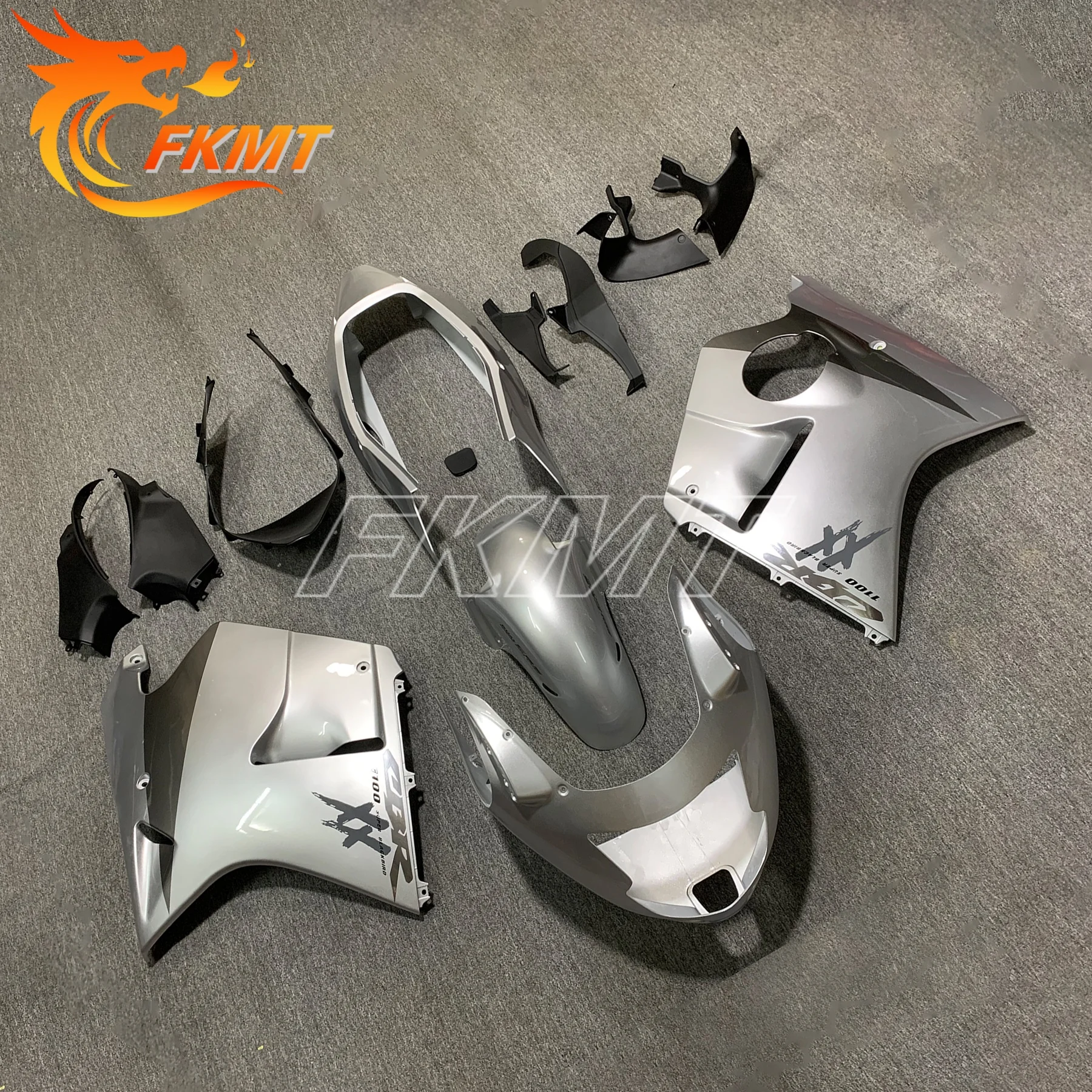 

Motorcycle Moto Bike ABS Plastic Bodywork Full Fairing Kit For HONDA 1996 -2007 CBR1100XX CBR1100 Blackbird CBR Silver