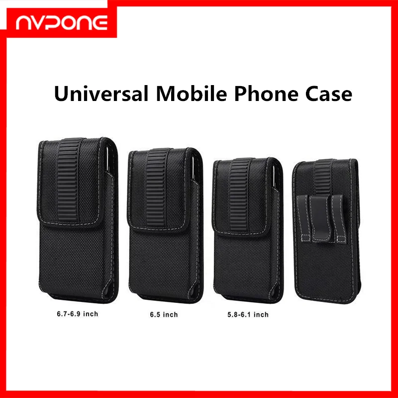 Универсальный чехол для Samsung S22 Ultra, кожаный чехол из ткани Оксфорд для Galaxy S21, S20, S22 Plus, S8, S9, S10, чехол с зажимом для ремня