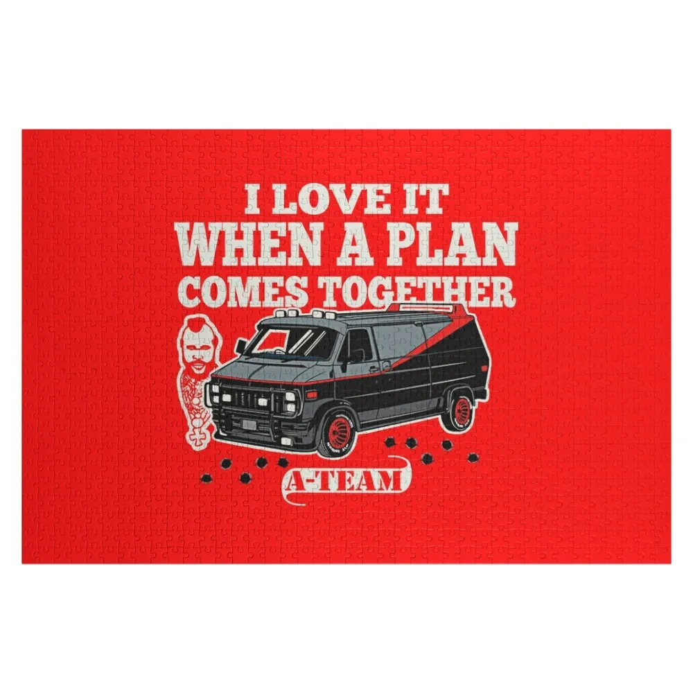 I Love It When A Plan Comes Together Jigsaw Puzzle Diorama Accessories Photo Custom Puzzle