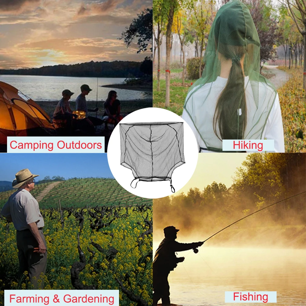 Fashion Unisex Camping Mosquito Hat With Hidden Net Mesh Repellent Insect Bee Protection Casual Outdoor Sunscreen Fishing Cap