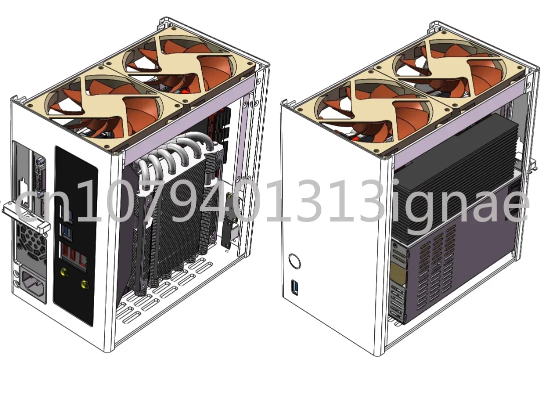 

Half-height Knife Card Case Version V3\ 4.3L Volume All Aluminum 1U