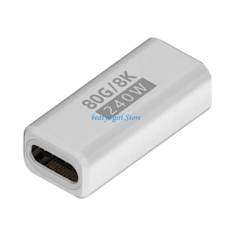 C7AB Fast Speed USB Connectors 240W 80Gbps 8K Video Output for Laptops Tablets Phones with Voltages Monitoring
