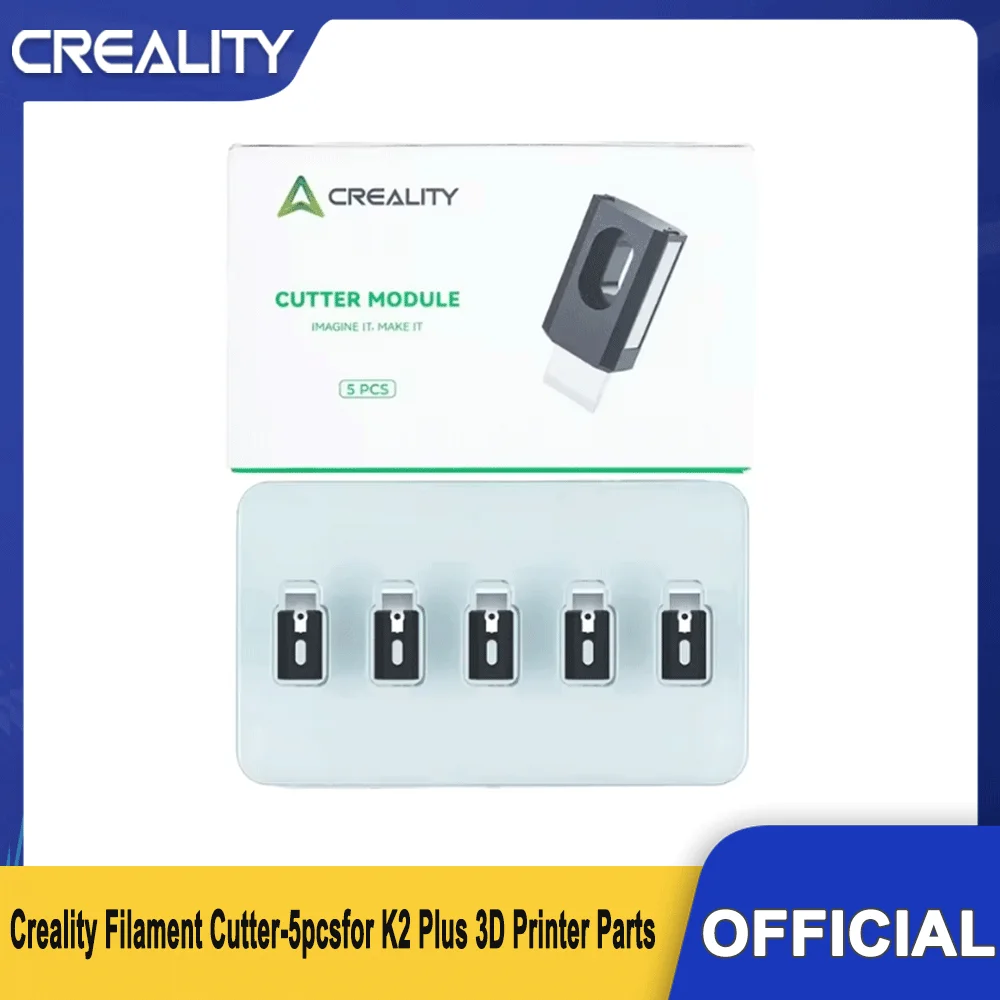 

Creality K2 Plus Filament Cutter-5Pcs Fast Cut-off High Durability Quick Replacement for K2 Plus 3D Printer Parts
