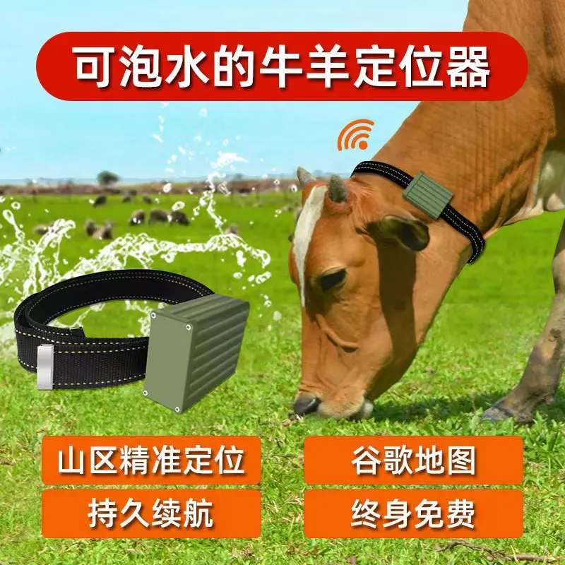 

Factory direct sales4GAll Netcom Beidou Wireless Electronic Stocking Animals Special Cattle and Sheep Locator Grazing in Mas