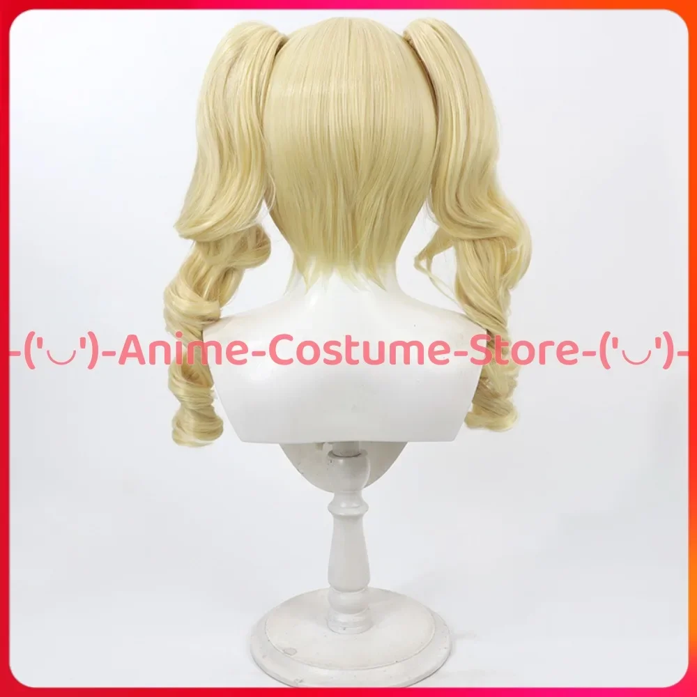 Identité V Stella Dumb Girl Cosplay perruque double queues Anime jeu personnage Halloween carnaval fête Costume perruques cheveux synthétiques