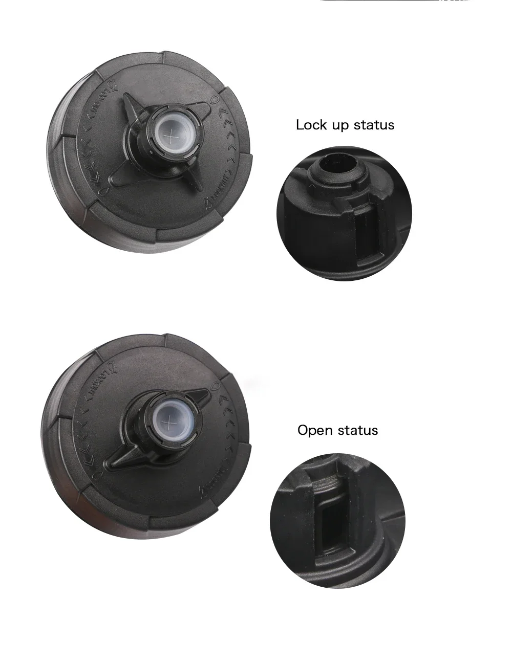 Innovation Costelo Magnetischer Flaschenhalter für Fahrrad, Sport-Wasserflasche, 710ml mit Druckverschluss – Detail 8