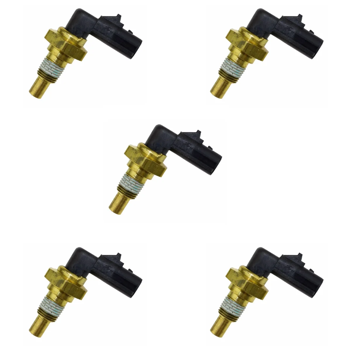 5X 23527830 Coolant Oil Water Temperature Sensor for Detroit Series S60 14L