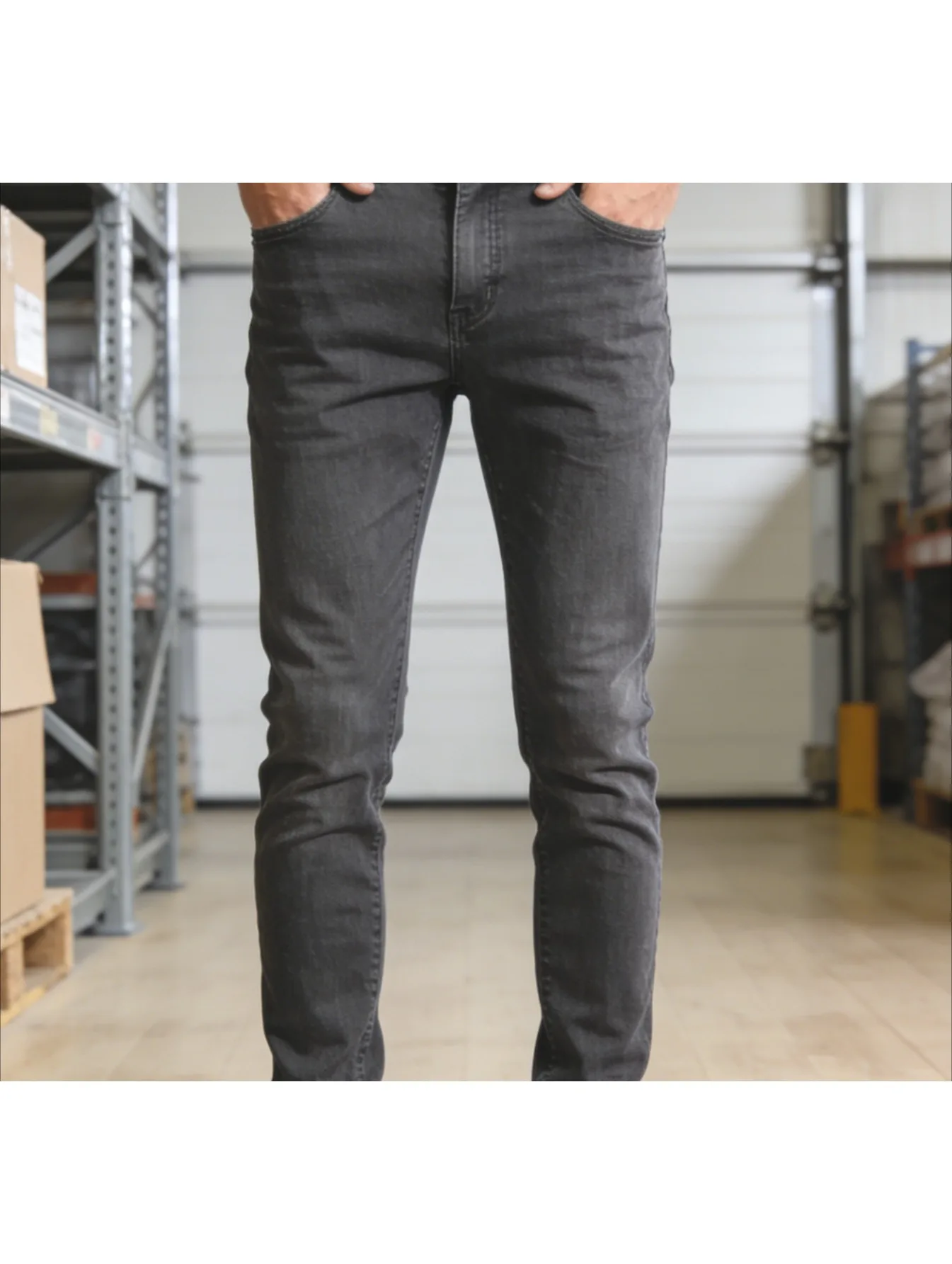 

European Style Men's Slim Narrow-leg Micro-elastic Pants