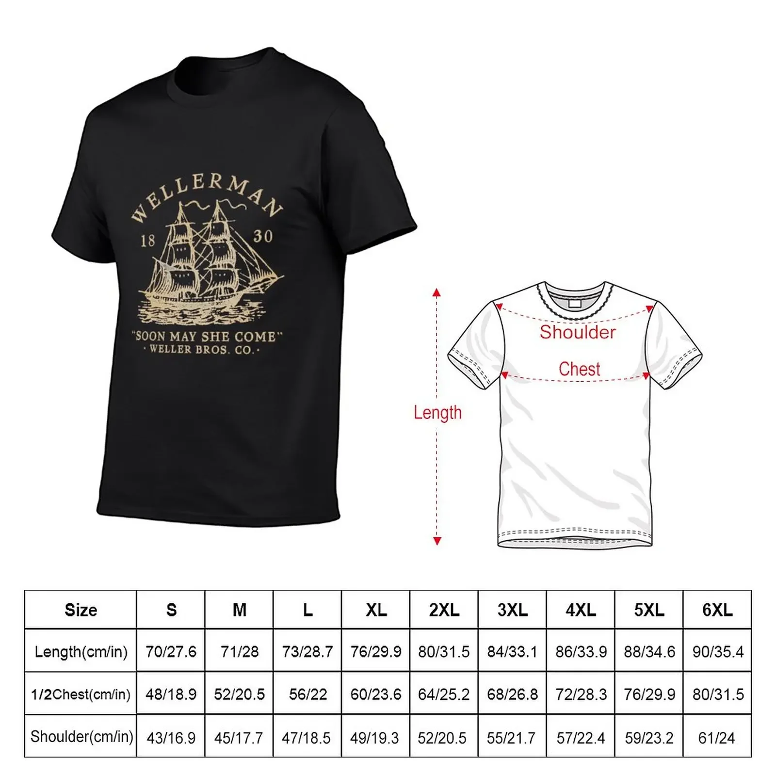 New Wellerman - Sea Shanty Tribute T-Shirt plain t-shirt sweat shirt oversized t shirt blank t shirts men t shirt