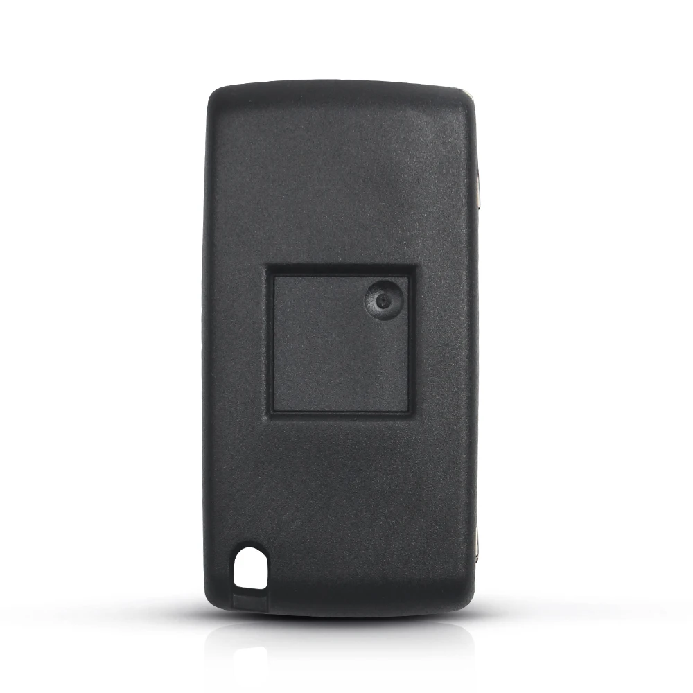 KEYYOU 3 Buttons Complete Remote Car Flip Folding Key For Peugeot 307 407 308 607 433MHz Electronic ID46 Chip VA2 Blade CE0536