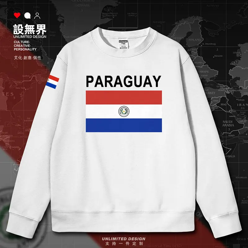 Paraguay Country mens hoodies sports sweatshirt fashion white new hoodie winter jerseys casual pullovers autumn winter clothes