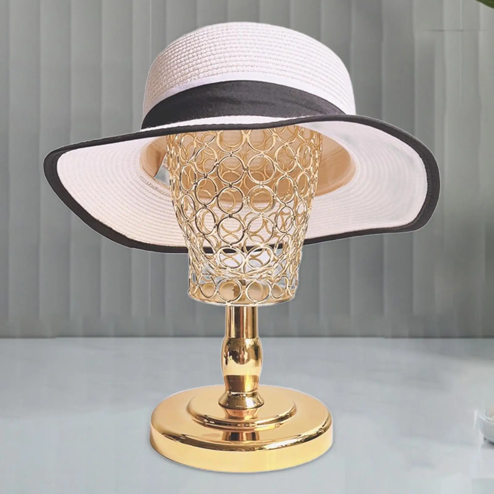Hair Styling Show Stand, Mannequin Head, Sturdy Wig Stand, Hat and Cap Display Stand for Salon, Markets, Tabletop, Shop