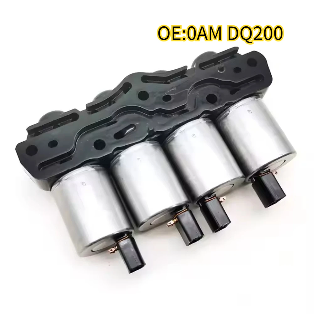 

High quality New For 0AM DQ200 Transvisi Solenoida 2 Buah 7 Kecepatan Cocok untuk Volkswagen Past Voor Audi Skoda