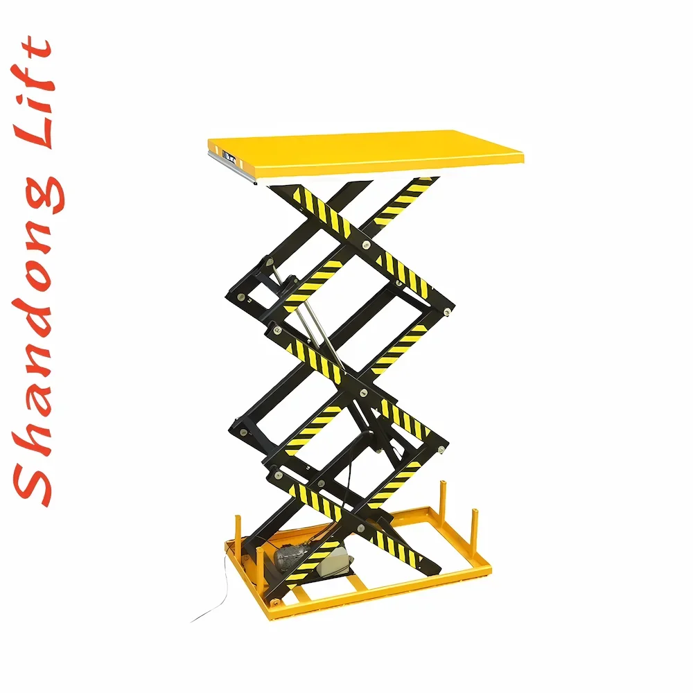 

Heavy Duty Automatic Fixed Vertical Hydraulic Scissor Lift Platform High Quality Lift Platform Electric Lift Platform Table