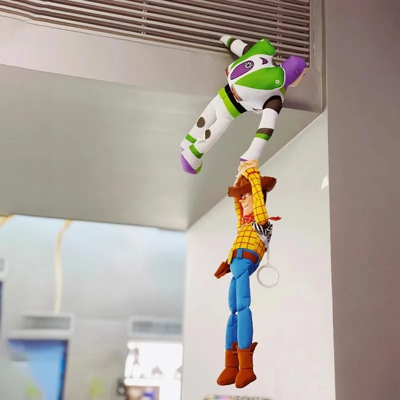 

Disney Buzz Lightyear Rescue Woody Figure Model Creative Personality Decoration Ornaments Home Decoration Housewarming Gifts
