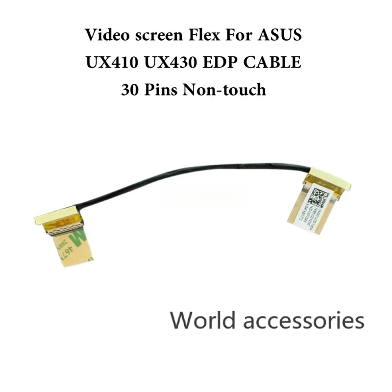 LCD LVDS Flex Screen Cable NON-TOUCH For ASUS UX3400UA UX430 UX430U UX430UAR 1422-02P90AS 14005-02210100 02210500 30Pins