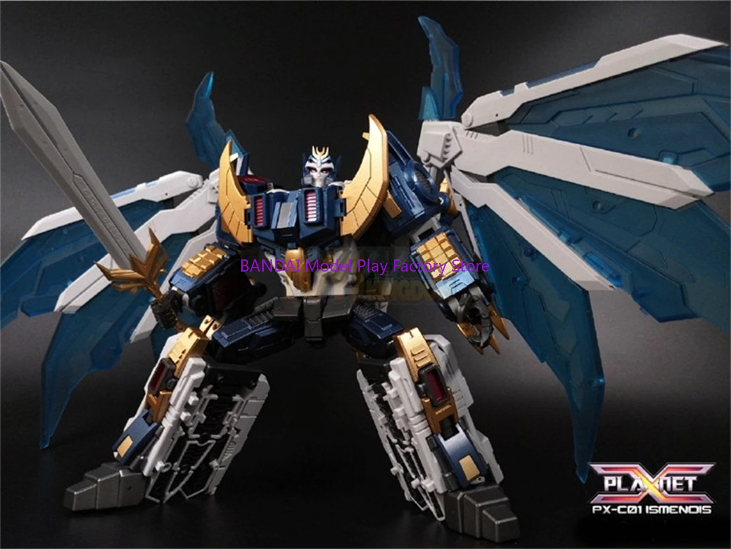 

[IN STOCK] Transformation Planet X PX-C01 PXC01 Ismenios Deathsaurus Action Figure Robot With Box