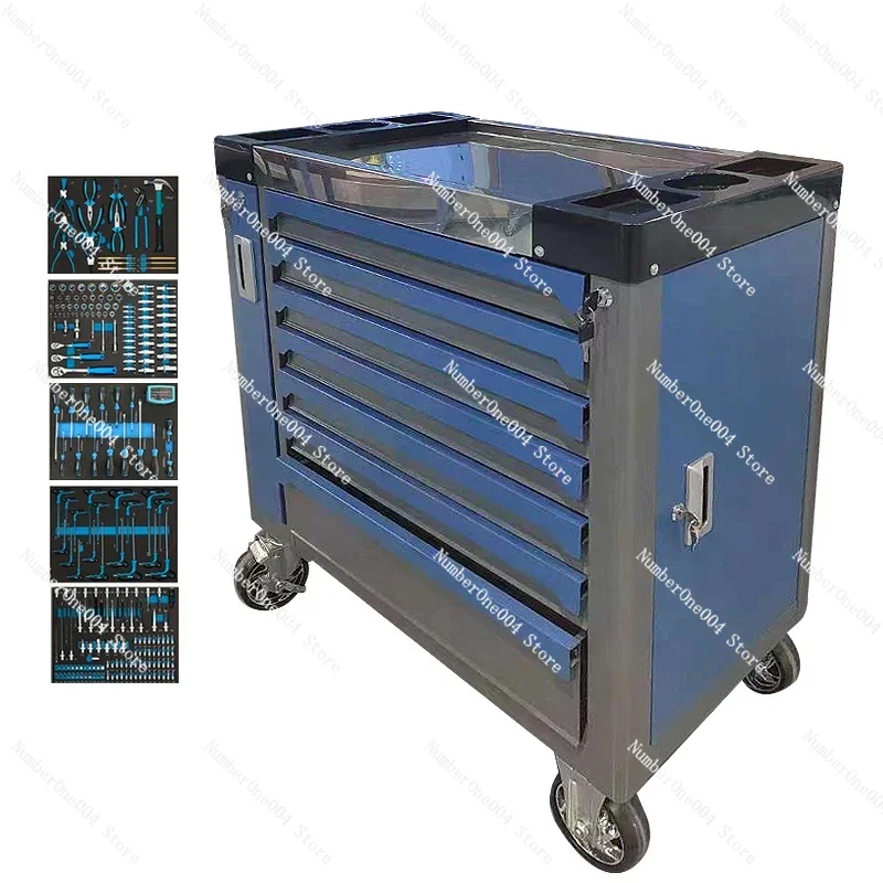

Drawers Garage Storage 370 Pcs Tool Sets Box Tool Chest Workshop Trolley Heavy du Tool Cabinet