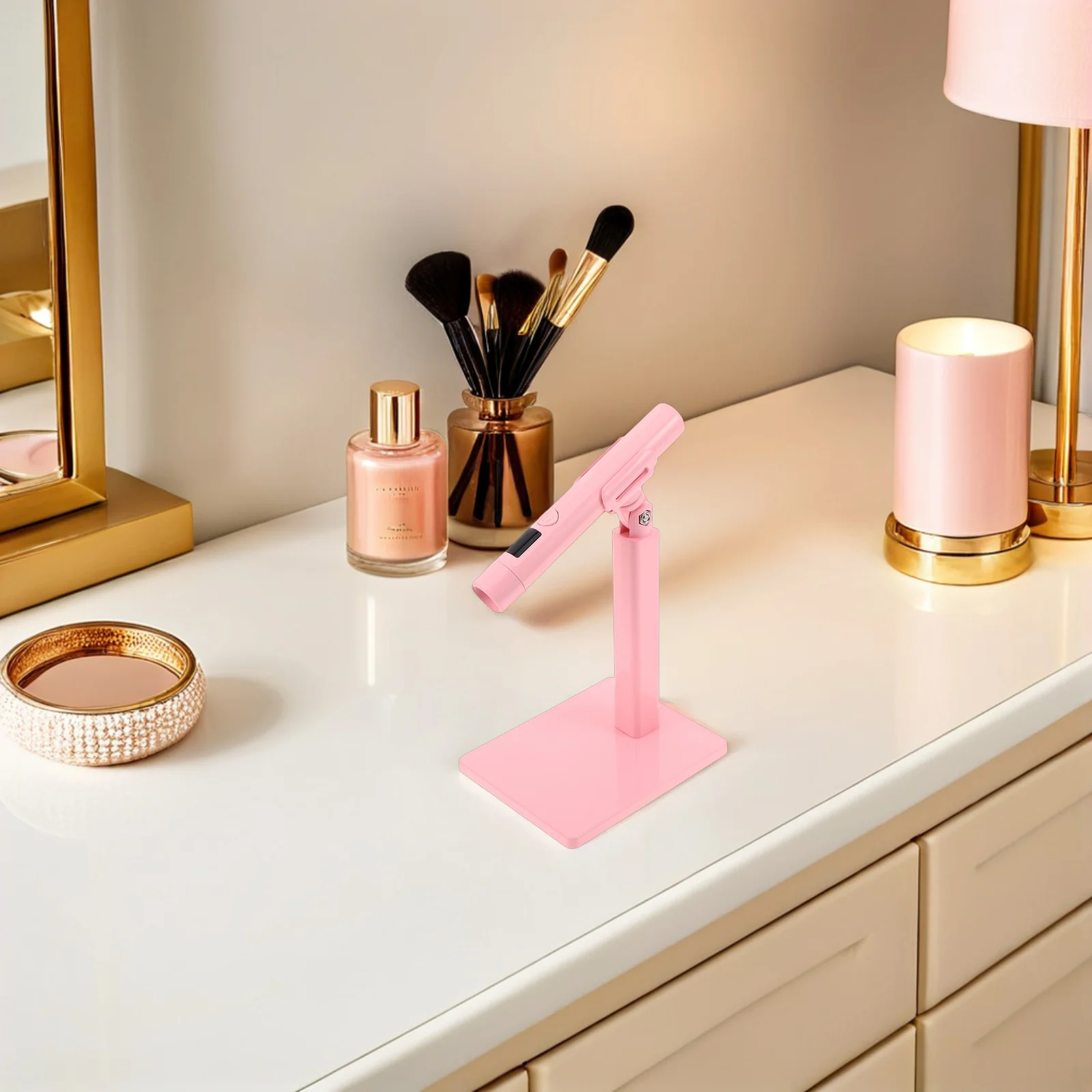 

【】Nail Lamp Rechargeable With Stand Handheld Uv Led For Gel Nails Mini Fingernail Dryer Portable Small For Home Diy Manicure