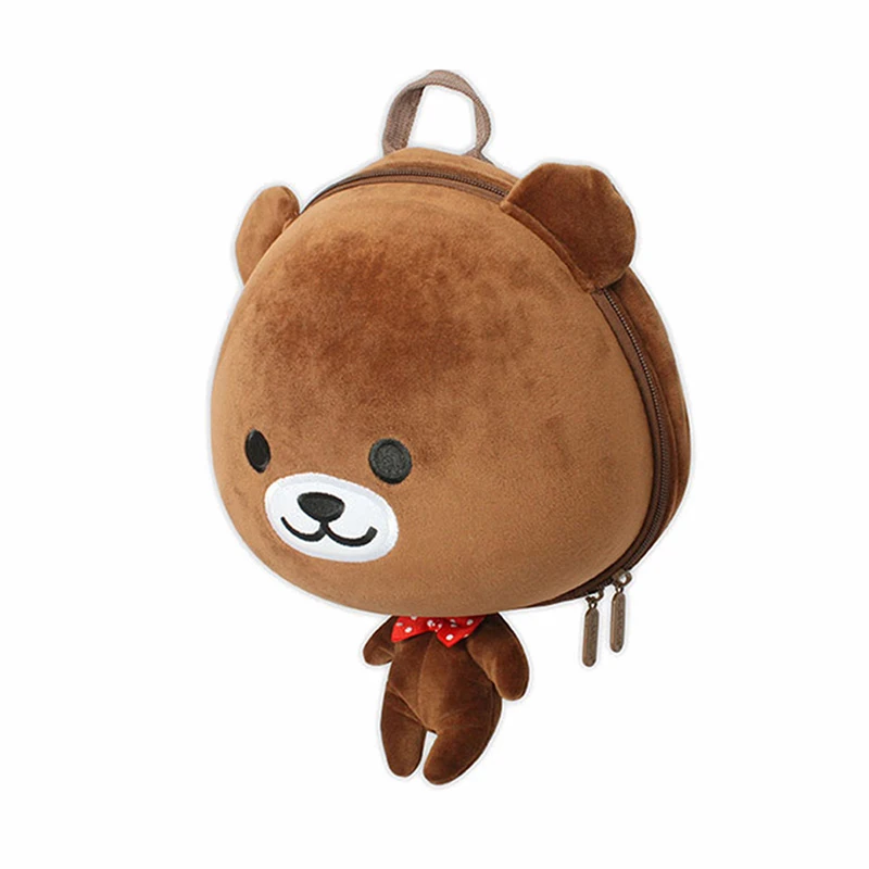 Supercute Children Plush Toys Backpack Cartoon Kawaii Kindergarten Schoolbag Baby Kawaii Bag