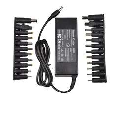 Conjunto de carregador universal para laptop, 19v, 4,74a, 90w, 23 plugues removíveis, vários modelos para notebooks, dell, hp, toshiba, acer, asus