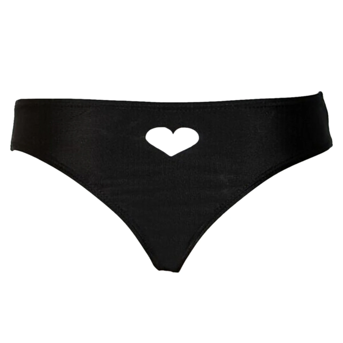 Love Heart Swimsuit Thong Swimwear Women Bikini Bottoms Sexy Beachwear T-back Female Swimming Panties