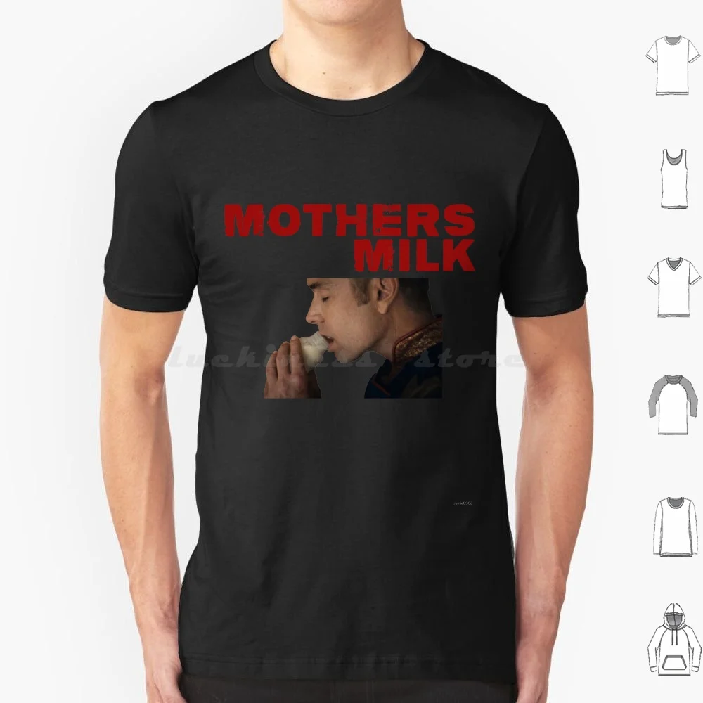 Homelander Mothers Milk | The Boys T Shirt 6Xl Cotton Cool Tee Theboys Homelander Theboystv Memes Billybutcher Jensenackles