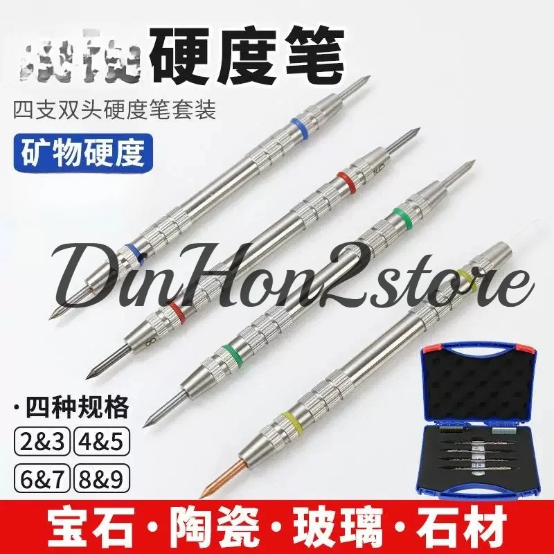 Hardness Pen, Mineral Glass, Tile Mohs Hardness Tester, Floor Concrete Detector, Coating Scratch