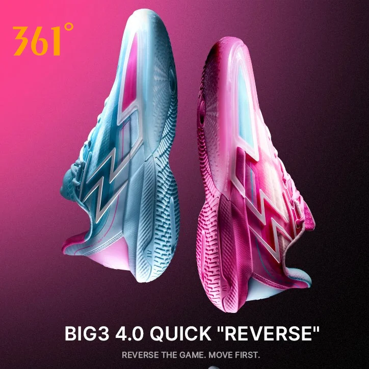 361 graus big3 4.0 tênis esportivos de basquete masculino rápido resistente ao desgaste malha antiderrapante respirável tênis de corte baixo masculino 672321105