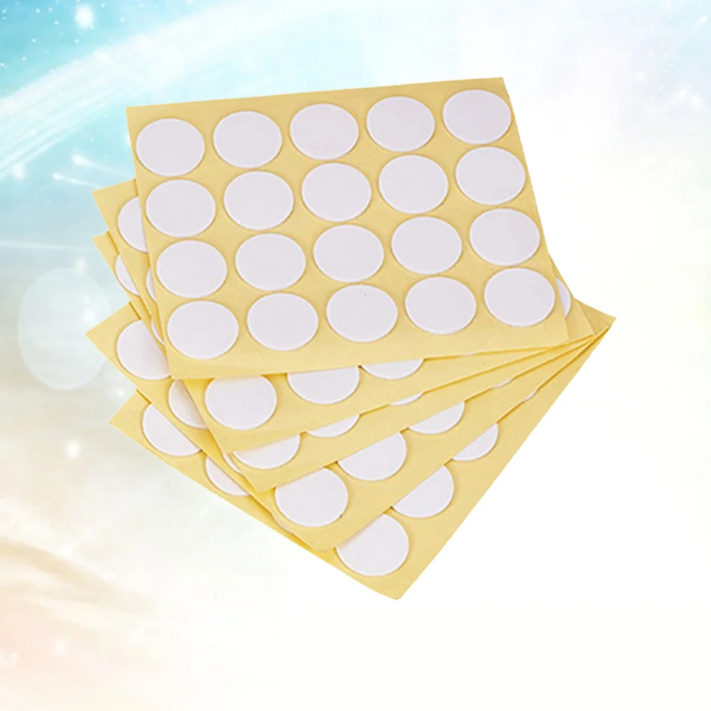 

200pcs Foam Double Sided Adhesive Dots For Wick Fixing Crafting Projects Yellow Lightweight No Residue