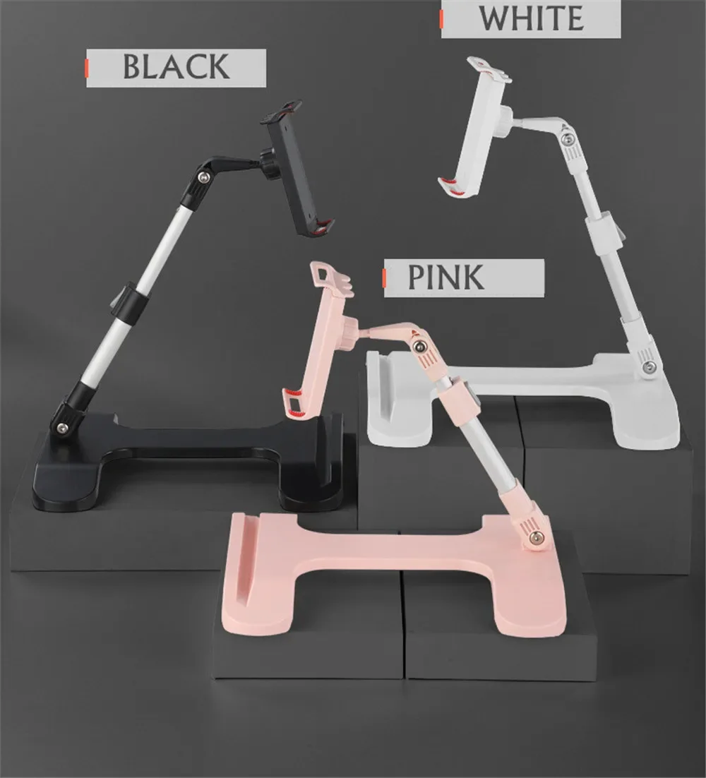 Imagem -03 - Bed Suporte de Telefone Celular Rotativo Suporte Tablet Desktop Viagem Universal Tab Car Outdoor Mount Stand 47 a 11 Ajustável