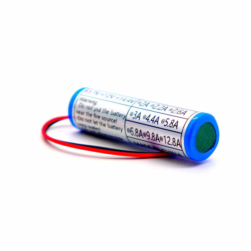 Batería de litio 18650 3,7 V (enchufe XH 2,54) para pesca, 2600mAh, 3500mAh, luz LED, Altavoz Bluetooth, baterías de emergencia DIY