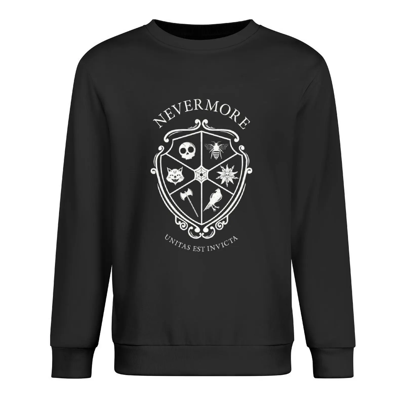 

Nevermore Academy - unitas est invicta Pullover tracksuits clothes for men japanese style new sweatshirts