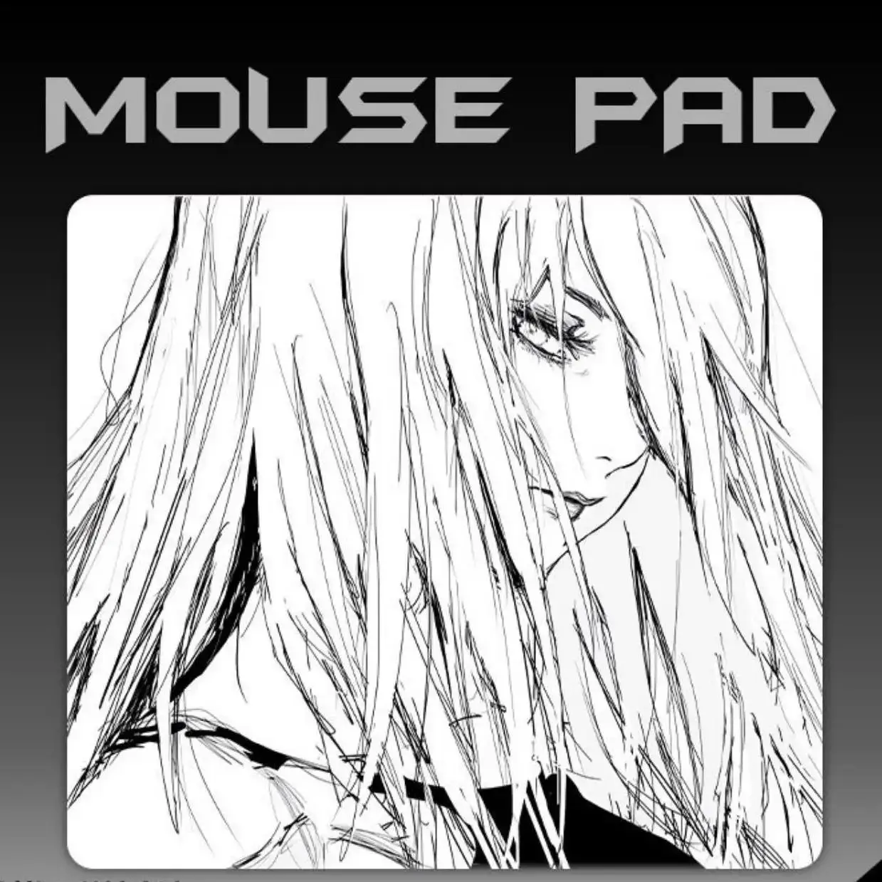 

Крутой стеклянный коврик для мыши для девочек, игровой коврик для мыши Sora, индивидуальный узор, закаленный гладкий коврик для игрового стола, Fps, киберспортивный офисный игровой коврик