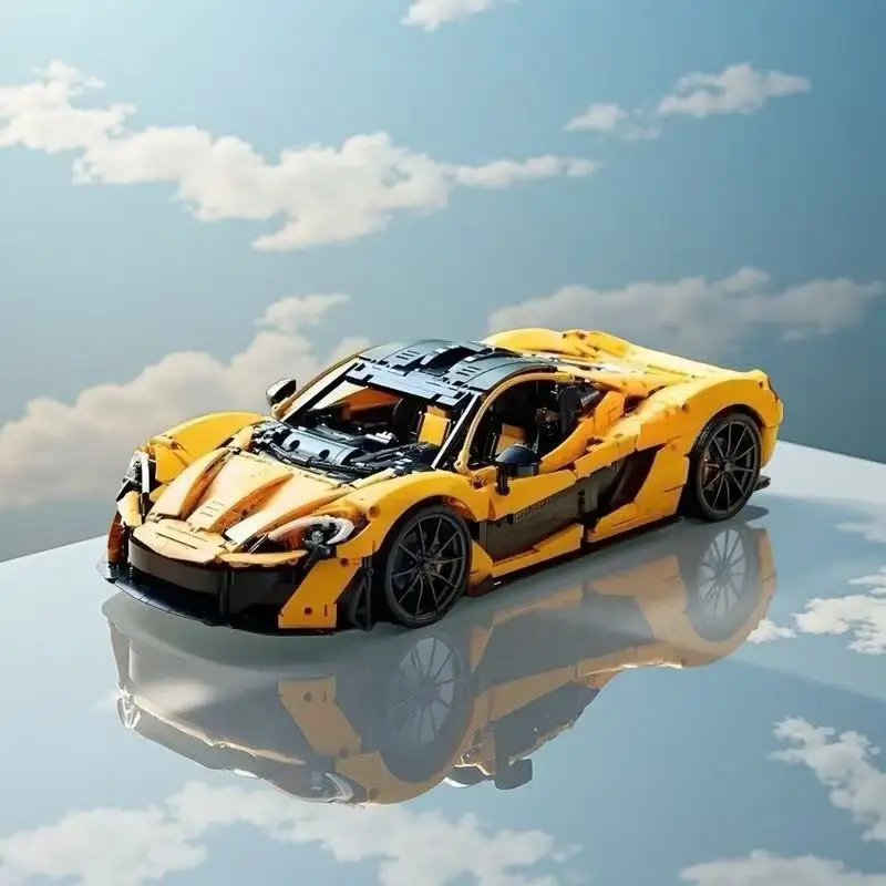 

3893pcs Technical P1 Super Racing Car Building Blocks 1:8 Model Super Sports Cars Bricks Toys For Boys Birthday Christmas Gifts