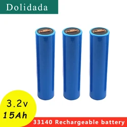 33140 3.2v 15ah Rechargeable Battery Lifepo4 Lithium Batteries For DIY 12v 24v E Bike E-scooter Power Tools Battery Pack Parts