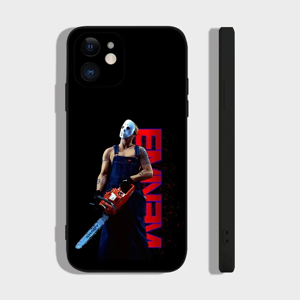 Rapper Eminem Slim Shady Phone Case For iPhone 16,15,14,13,12,11 Plus,Pro,Max,XR,XS,X,7,8 Plus,SE,Mini Silicone Soft