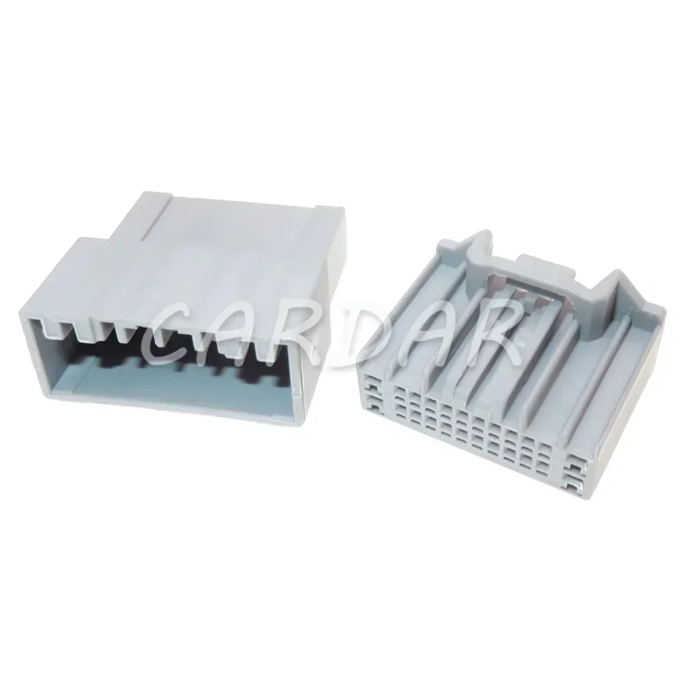 

1 комплект 24-контактного гибридного разъема MX58024SFB, автоматическая мужская и женская незапечатанная вилка MX58024PFB, автомобильный радиоприемник, гнездо жгута проводов с звуковым сигналом