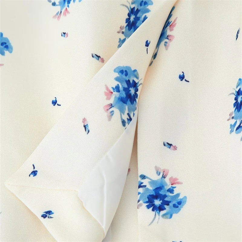 Keyanketian 2025 primavera/outono nova flor feminina impressão rendas até terno casaco moda chique um botão solto floral outerwear blazers