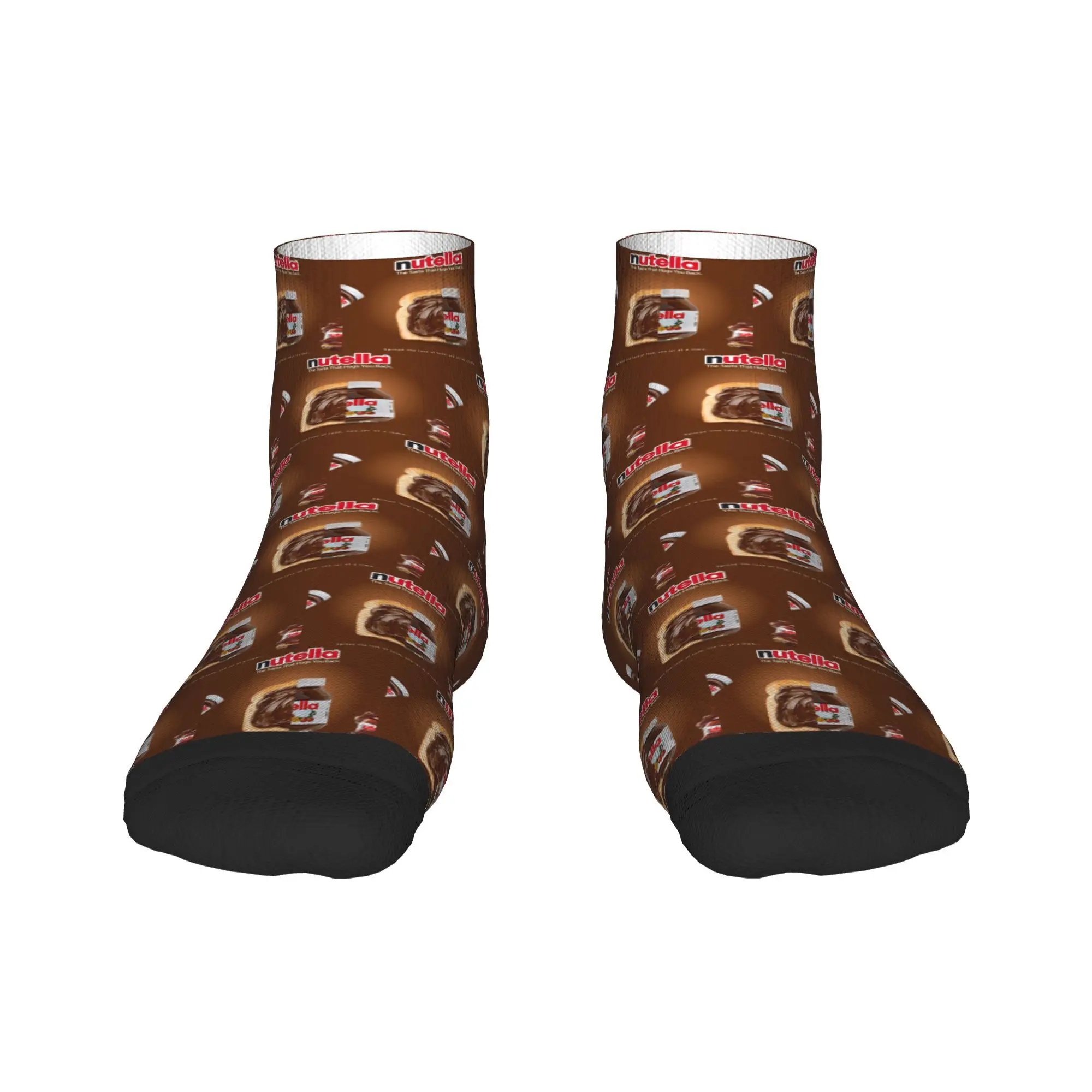 

Nutella Cutie Socks Harajuku Super Soft Stockings All Season Socks Accessories for Unisex Christmas Gifts