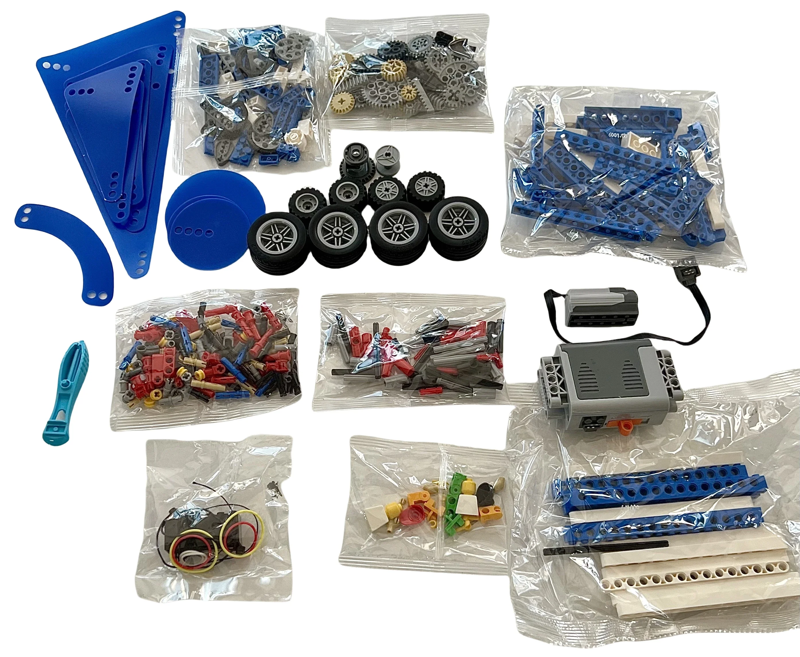 9686 Technical Parts Multi Technology Programming Educational Building Blocks For School Students, Power Function Set