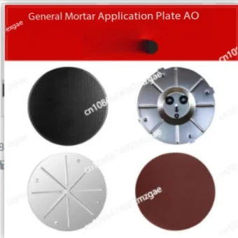 Cement mortar light receiver wall polishing smoothing sander hard wipe disc hard grinding disc iron disc accessories