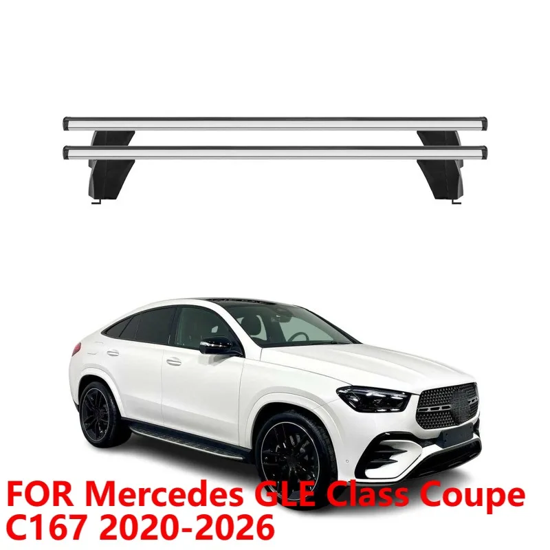 Fix Point Roof Rack For Mercedes GLE Class Coupe C167 2020-2026 Alu Gray