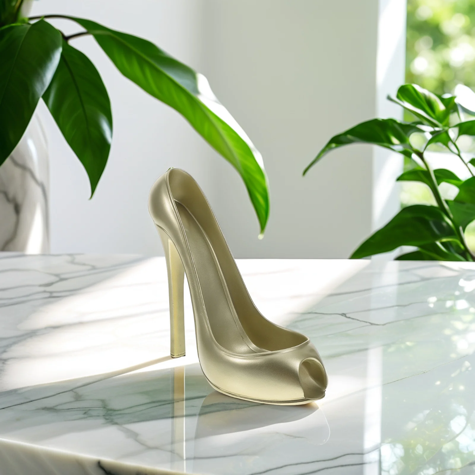 

High Heel Bottle Rack Resin Material Home Bar Restaurant Decorative Shoe Modeling High Heel Shoe Modeling Bottle Rack