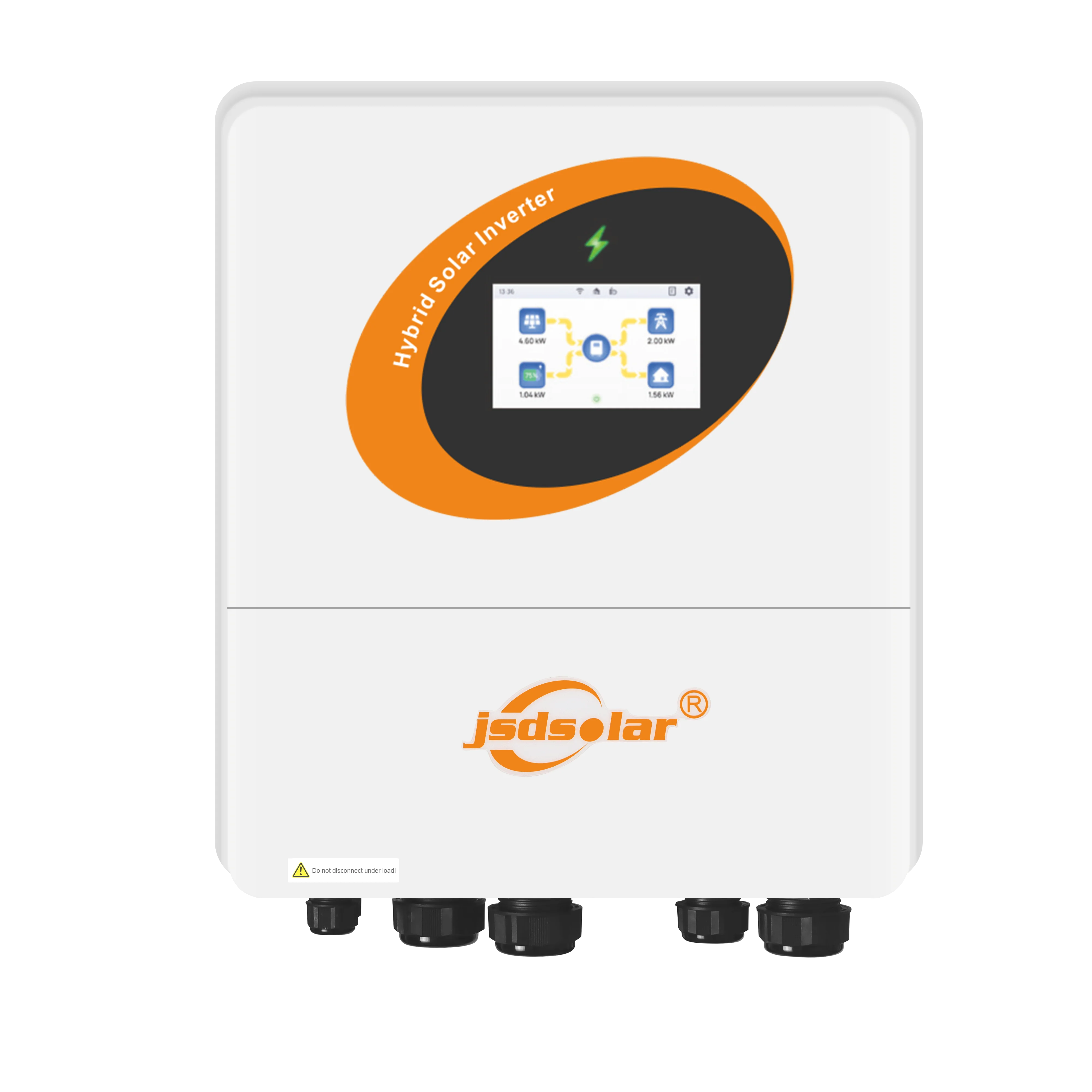 Inversor Solar Residencial Jsdsolar 6kW 10kW 12kW, Kit de Painéis Solares de Baixa Tensão com MPPT para Casa e Fazenda