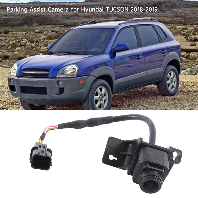 

1 PCS 95760-F8000 Car Rear Back View Camera Parking Assist Camera Black Car Accessories For Hyundai TUCSON 2018-2019 95760F8000